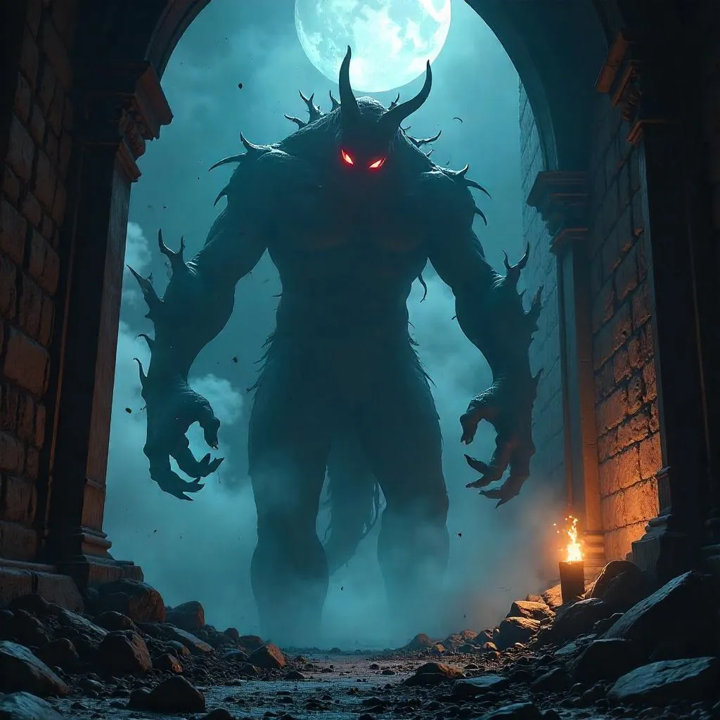 Shadow Creature: Photorealistic In-Game Encounter