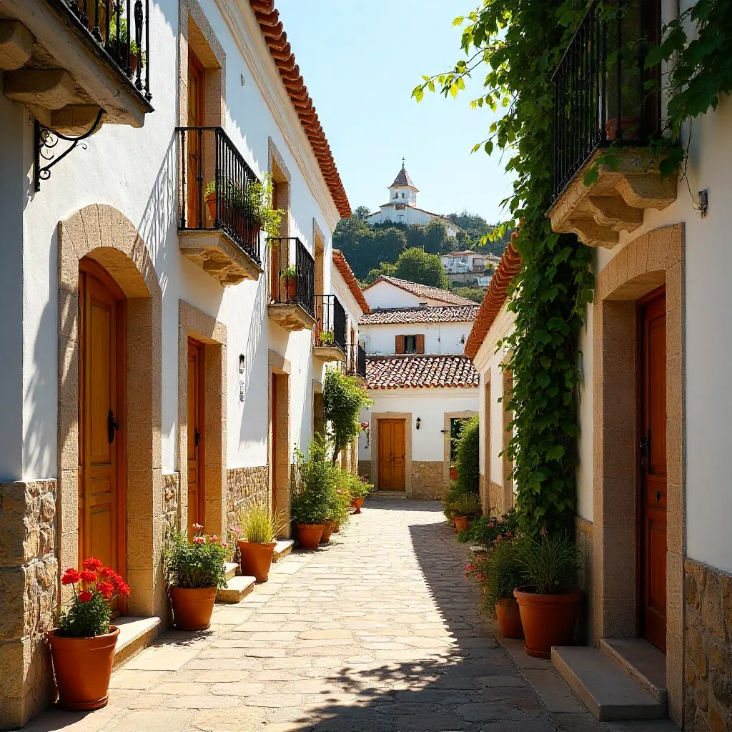 Old-World Frigiliana Cobblestone Alleys