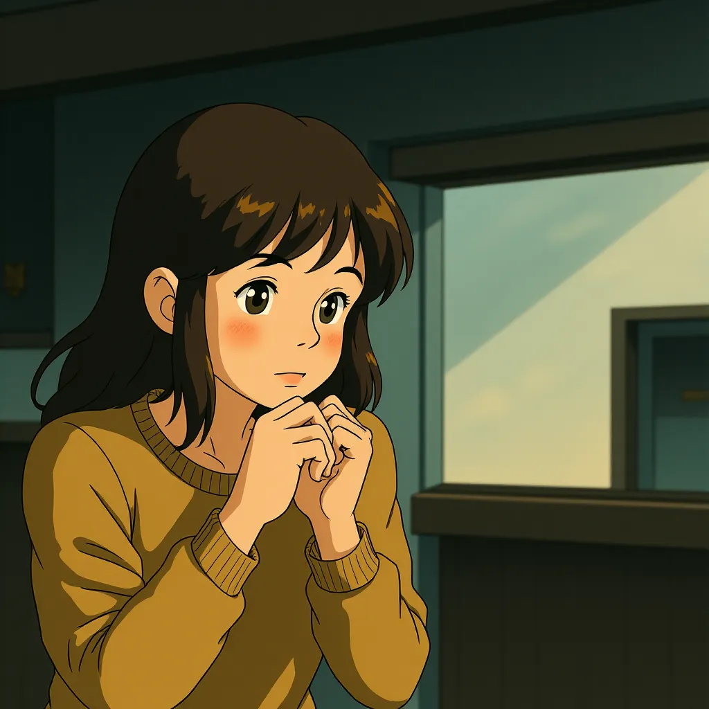 Sophie Thatcher in Companion (2025) - Ghibli style