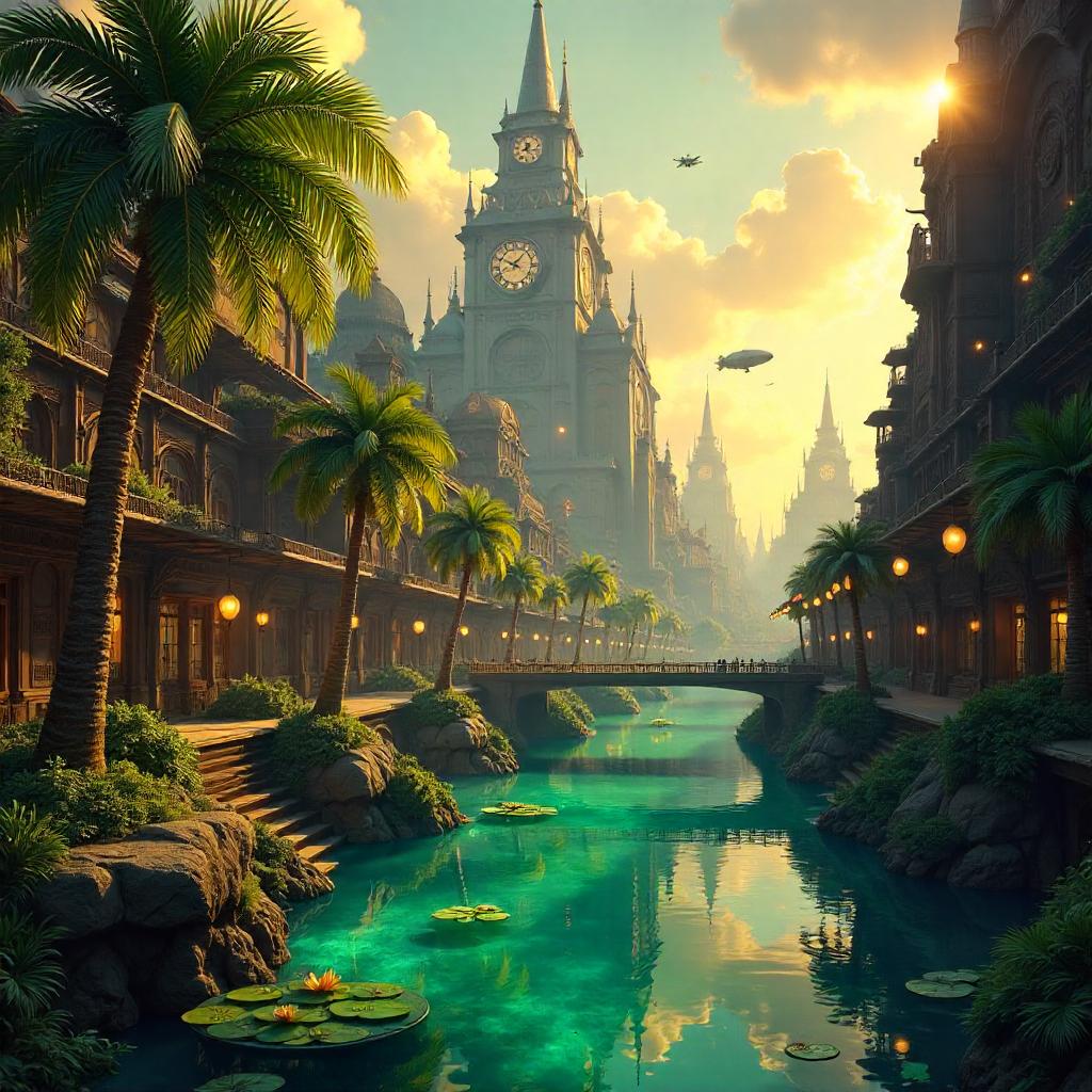 Oasis Within a Clockwork City