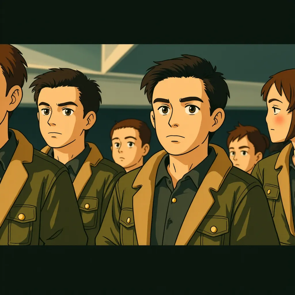Raymond Lee in Top Gun: Maverick (2022) - Anime style