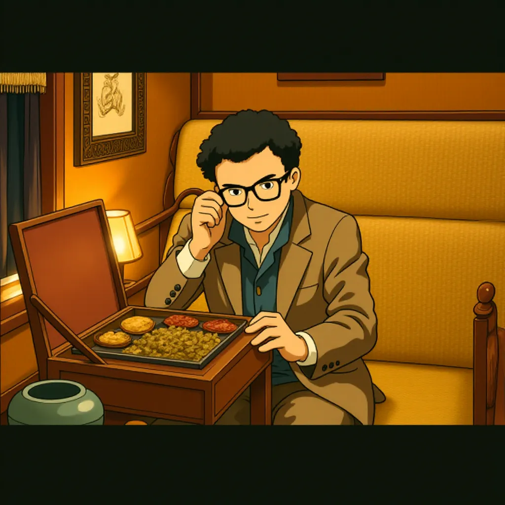 Babs Olusanmokun in The Ministry of Ungentlemanly Warfare (2024) - Ghibli style