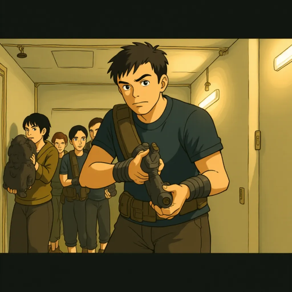 Chris Pratt in The Tomorrow War (2021) - Anime style