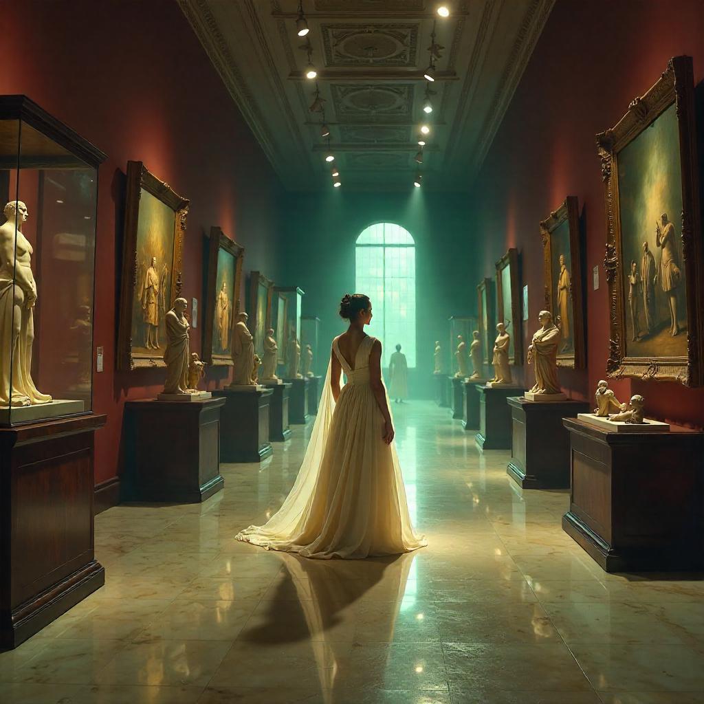 Ghost in the Museum: Concept Art Scene