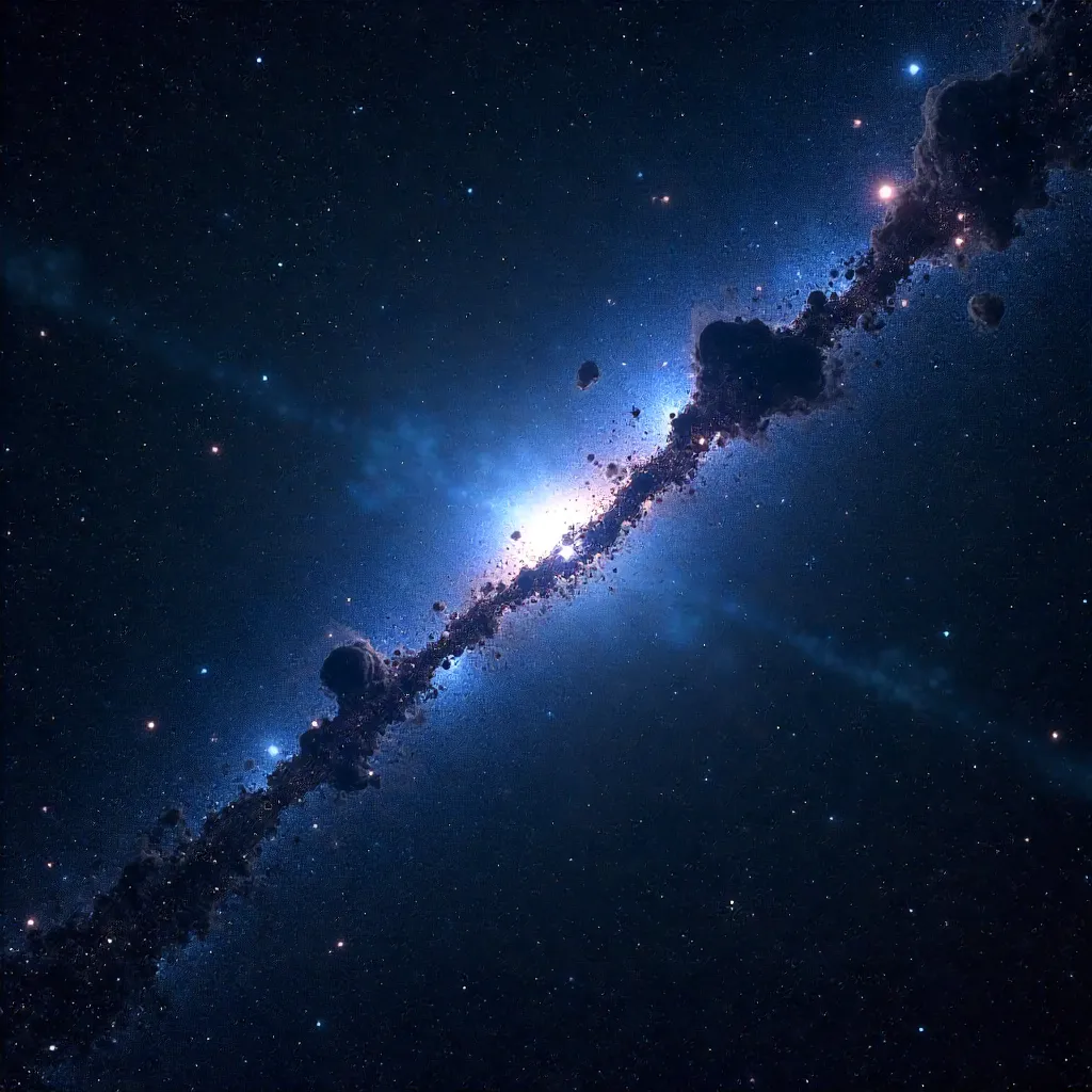 Pleiades: Glowing Deep-Space Star Cluster