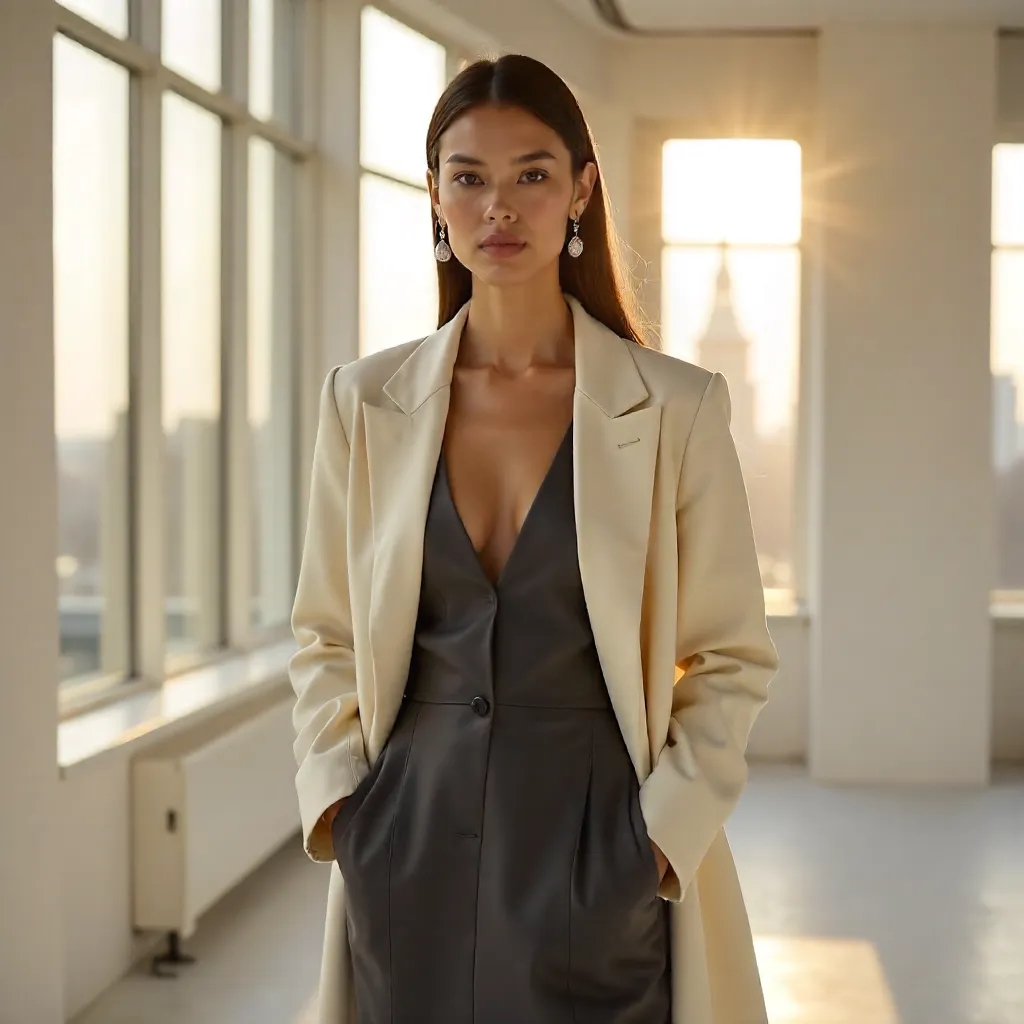 Minimalist London Fashion Portrait
