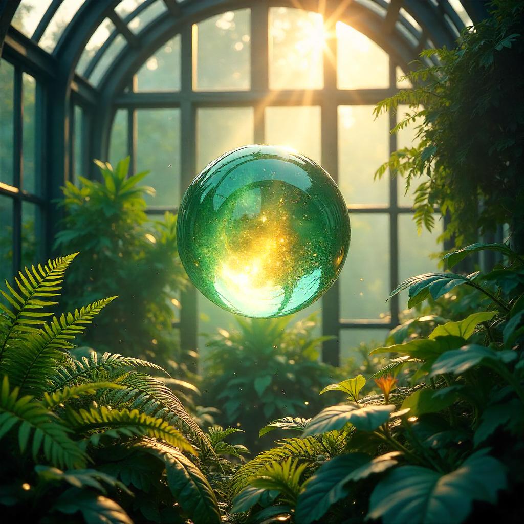 Spirit Orb in a Glasshouse - Concept Art