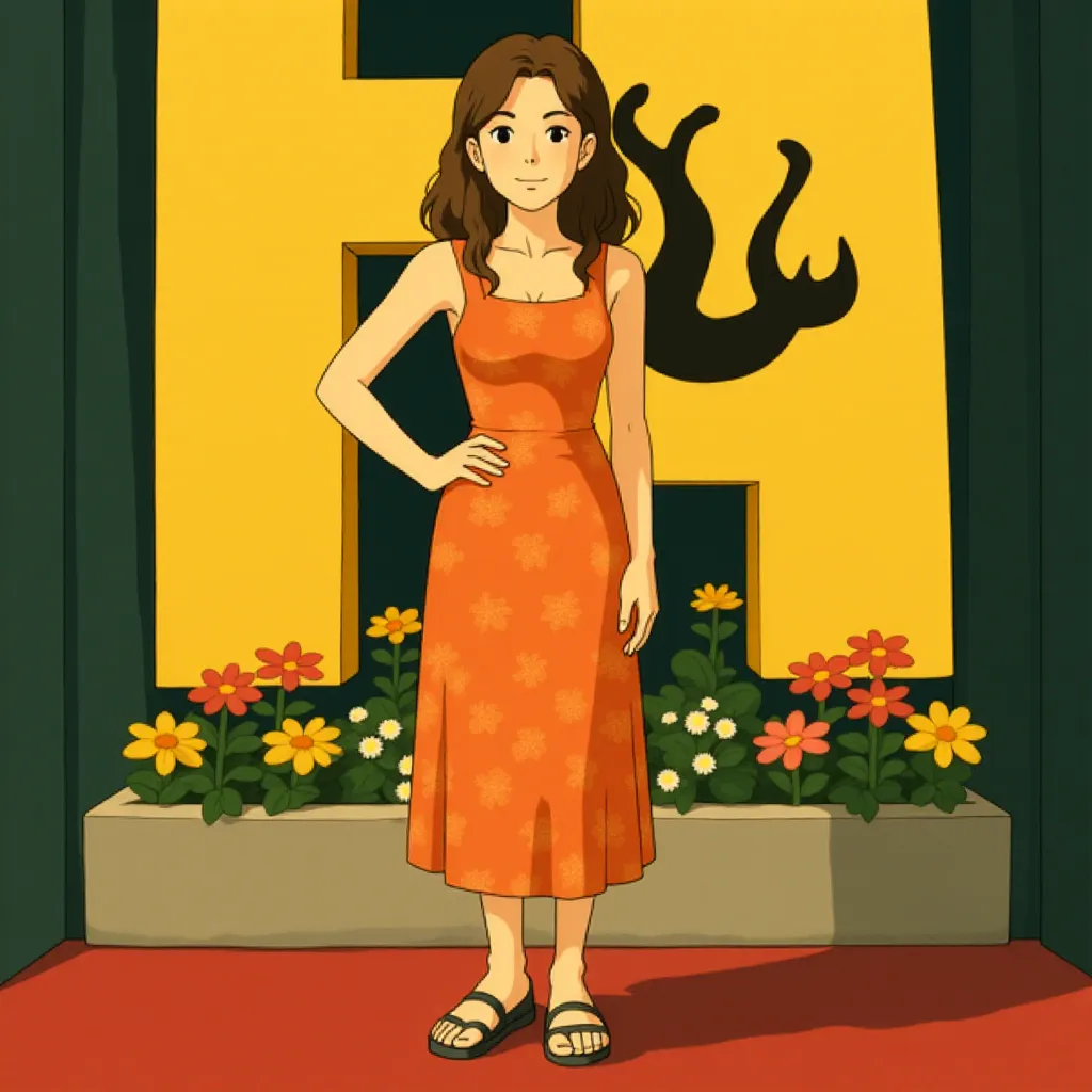 Emily Blunt at an event for The Fall Guy (2024) - Ghibli style