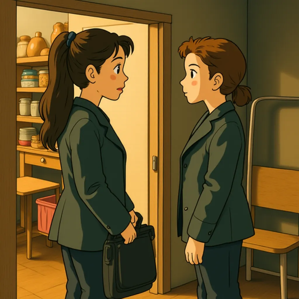 Scarlett Johansson and Florence Pugh in Black Widow (2021) - Anime style