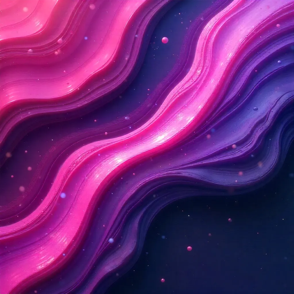 Dynamic Pink-Purple Gradient Flow — Abstract