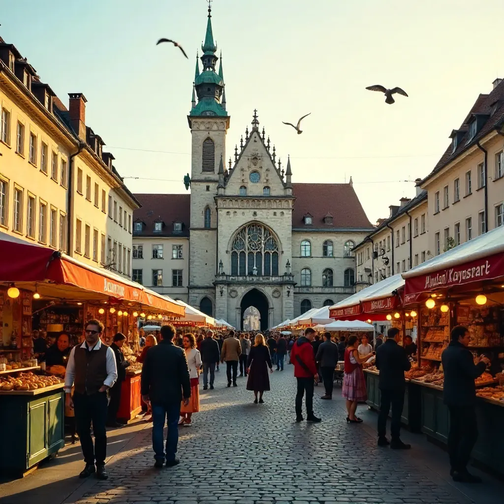 Vienna Rathaus Market: Crowds & Culture