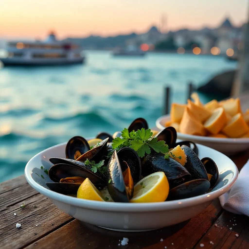 Fresh Mussels by the Bosphorus — Taste of Istanbul