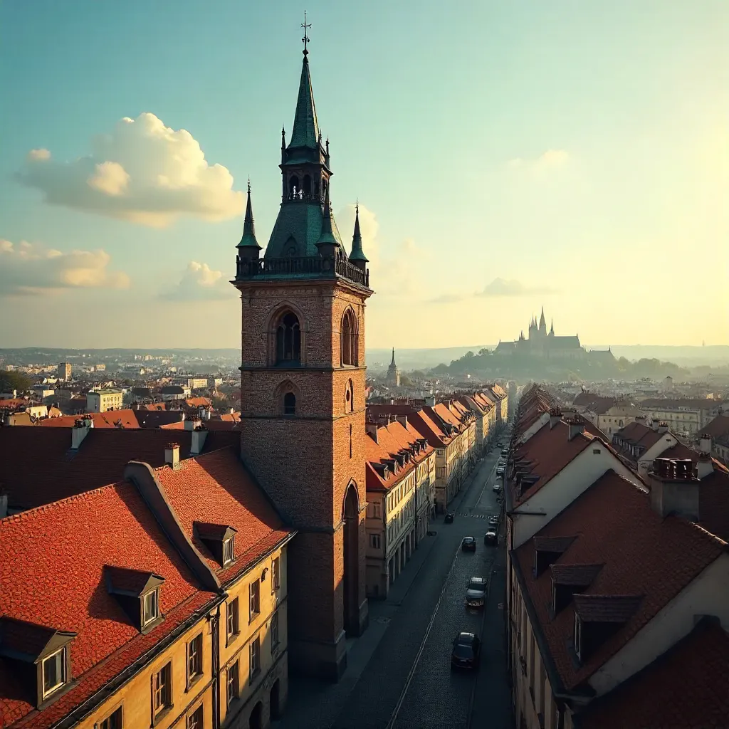 Stunning Krakow Tower: Timeless European Architecture