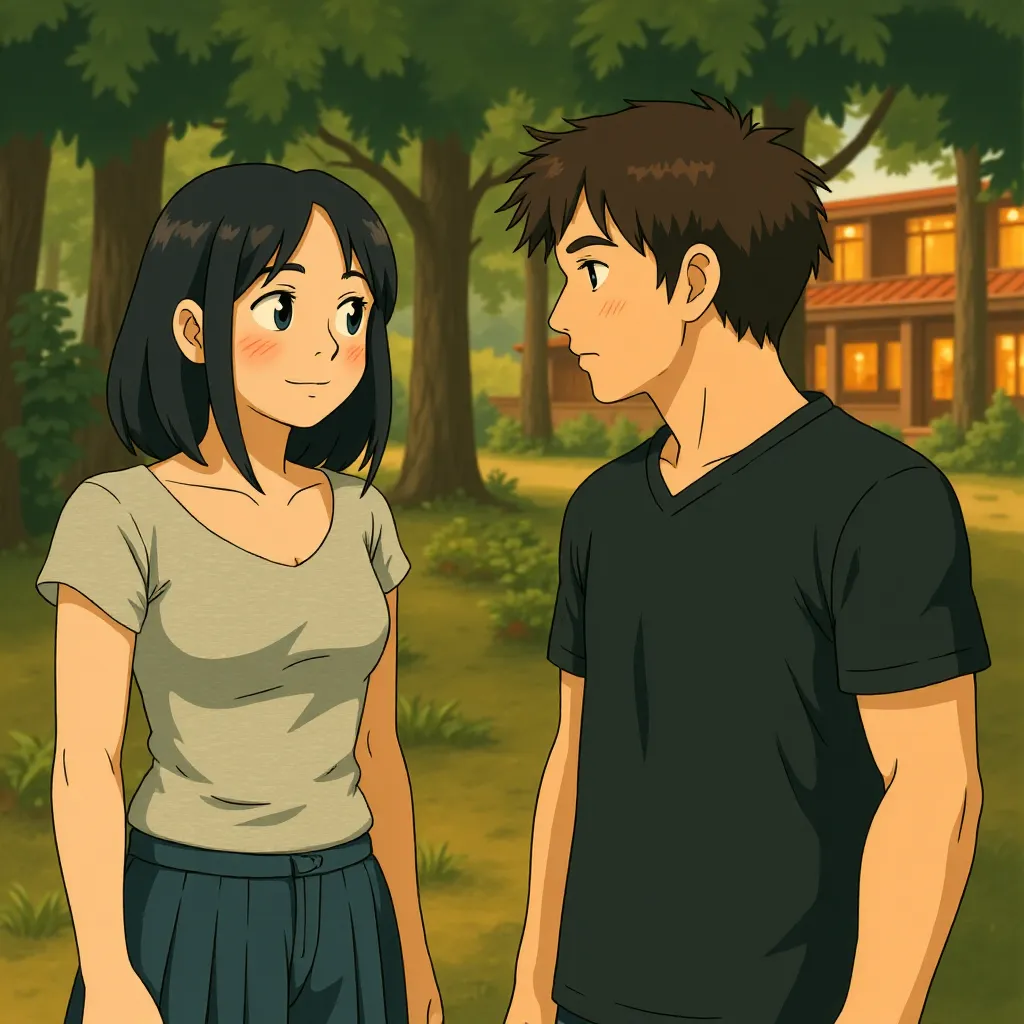 Taylor Lautner and Julia Jones in The Twilight Saga: Breaking Dawn - Part 1 (2011) - Anime style