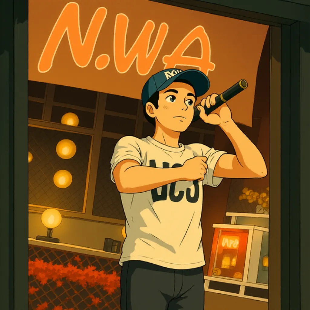 Aldis Hodge in Straight Outta Compton (2015) - Anime style