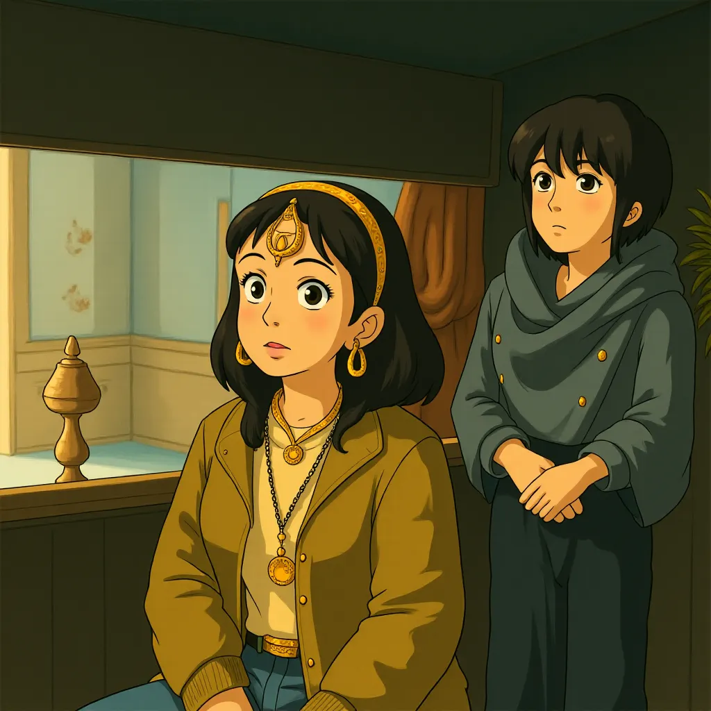 Diana Penty in Chhaava (2025) - Ghibli style
