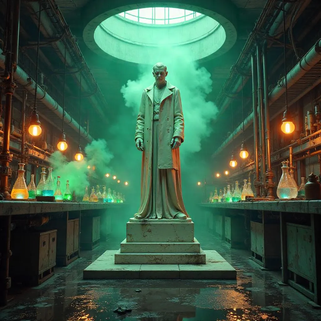 Monument in a Mad Scientist Lab