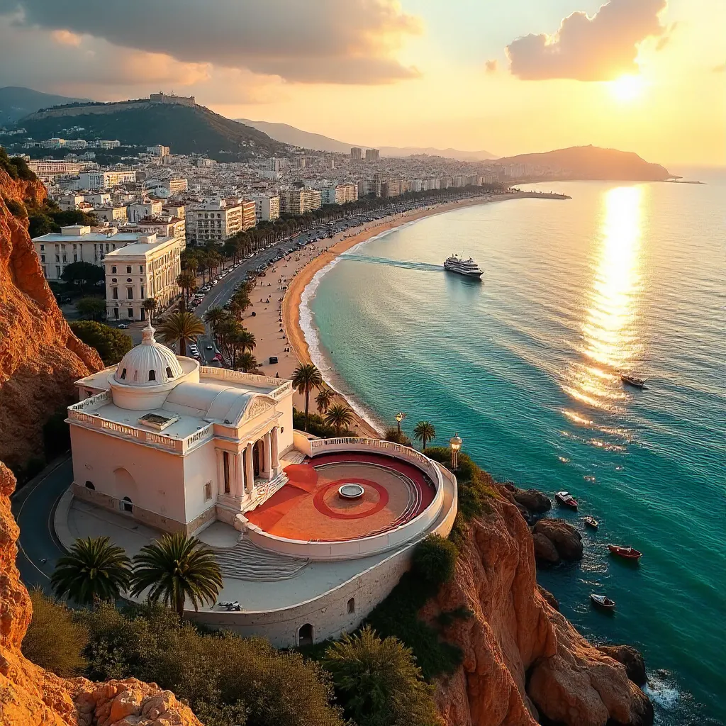 Vantage View: Málaga's Bullring and Coast