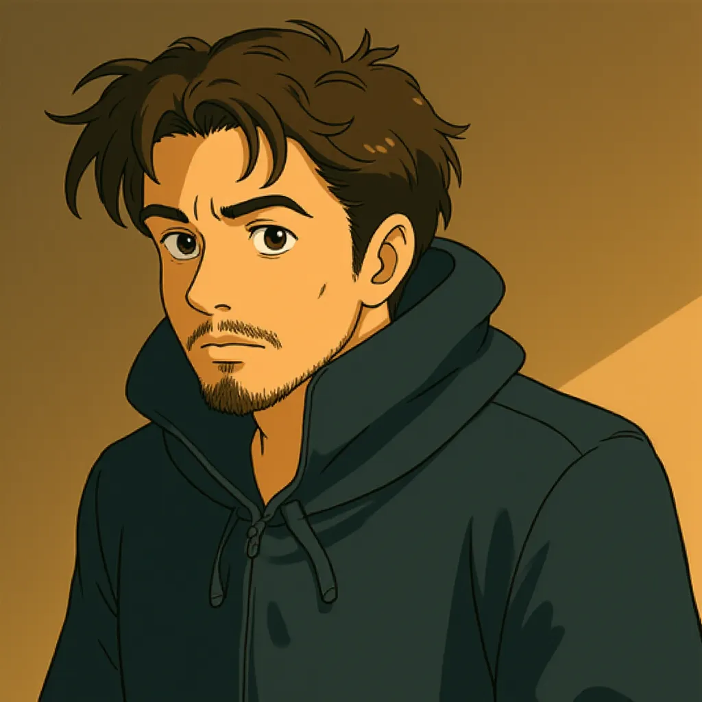 Brandon Sklenar at an event for Drop (2025) - Ghibli style