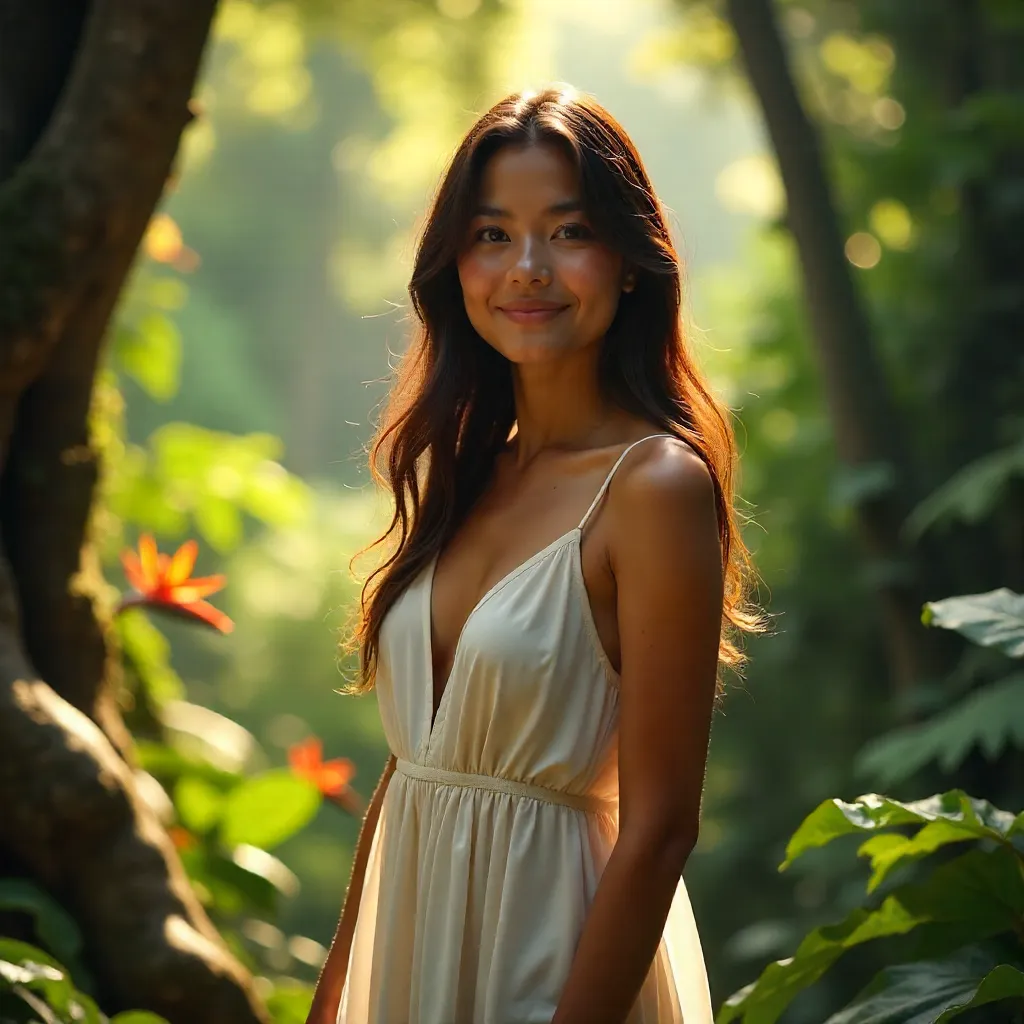 Graceful Portrait in Alajuela's Tropical Forest