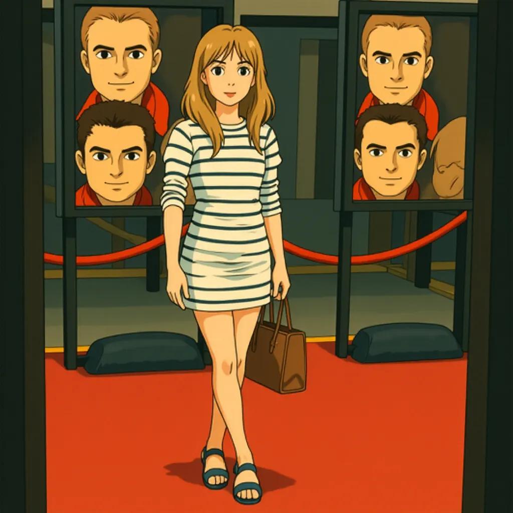 Kathleen Robertson in The A-Team (2010) - Anime style