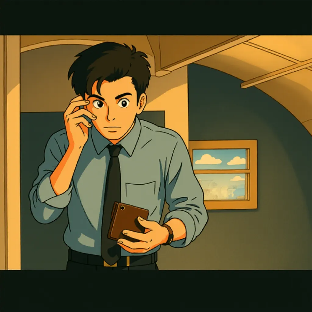 Jake Gyllenhaal in Source Code (2011) - Anime style