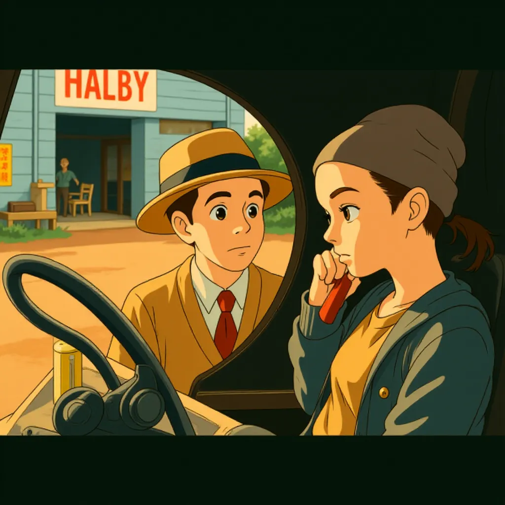 Shia LaBeouf and Mia Wasikowska in Lawless (2012) - Anime style