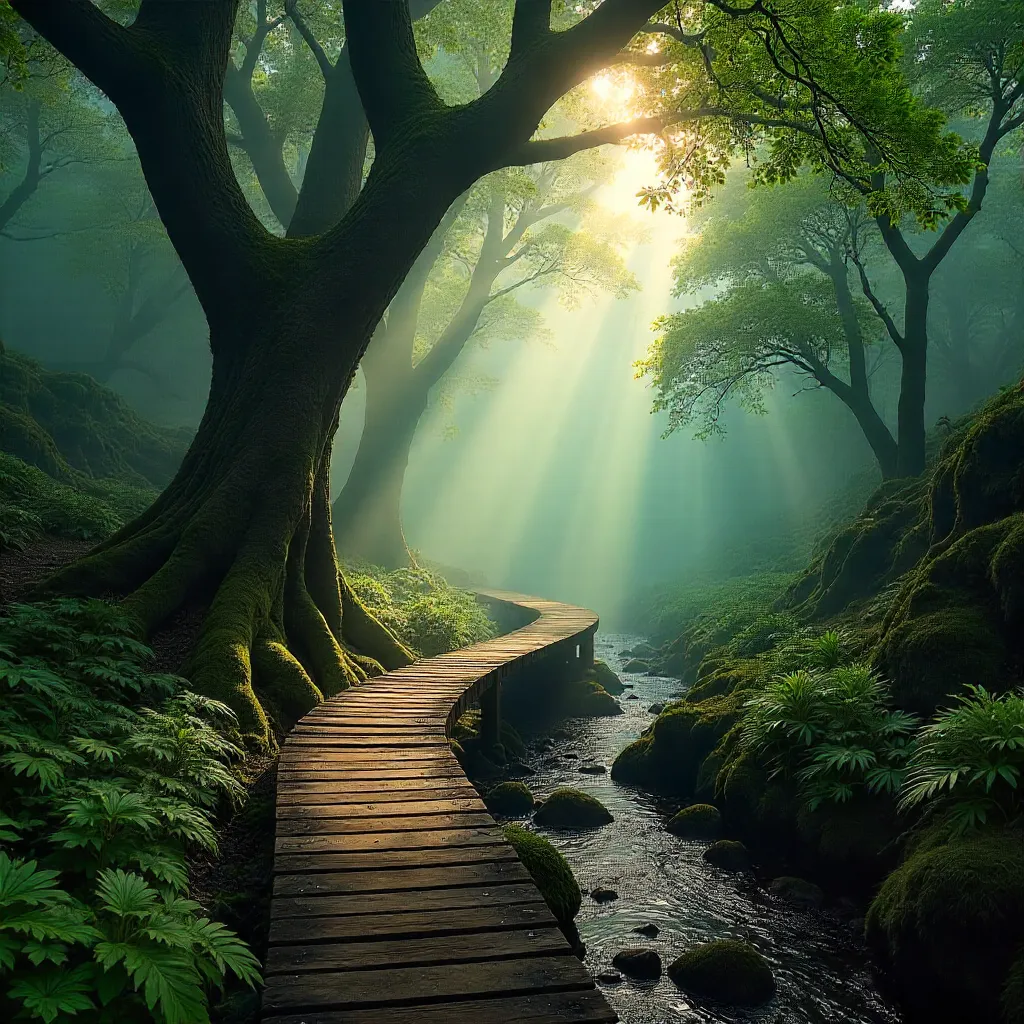 Mist of Madeira: Laurel Forest at Dawn