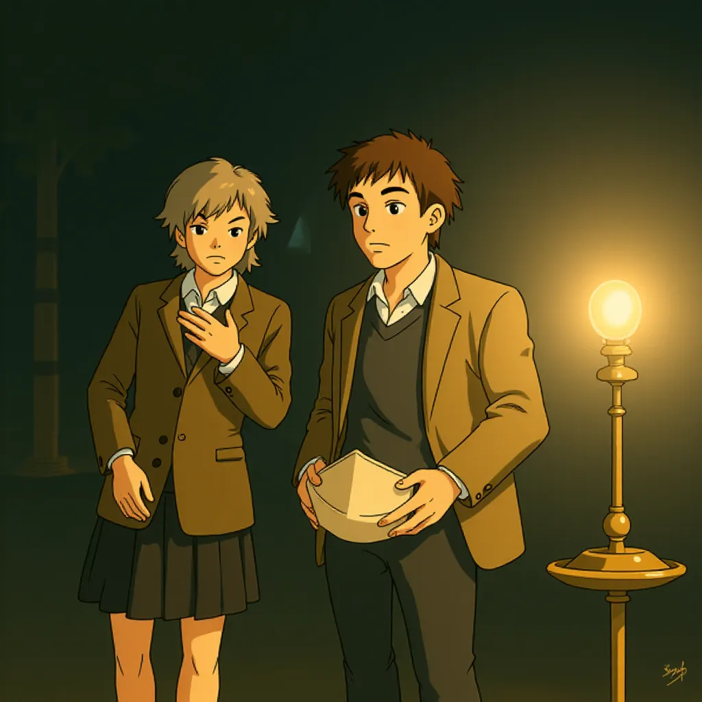 Christopher Plummer and Daniel Craig in The Girl with the Dragon Tattoo (2011) - Anime style