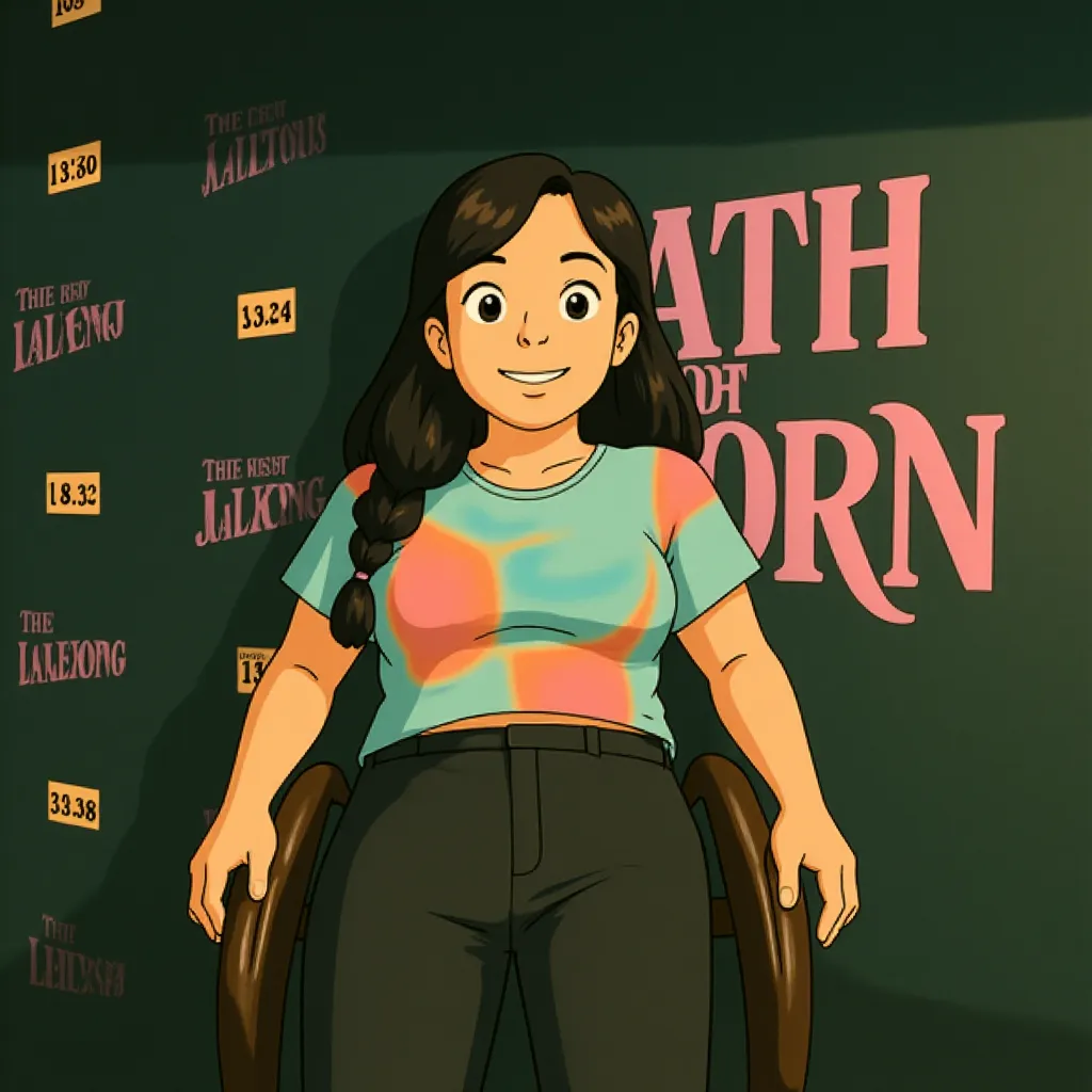 Danielle Perez at an event for Death of a Unicorn (2025) - Ghibli style