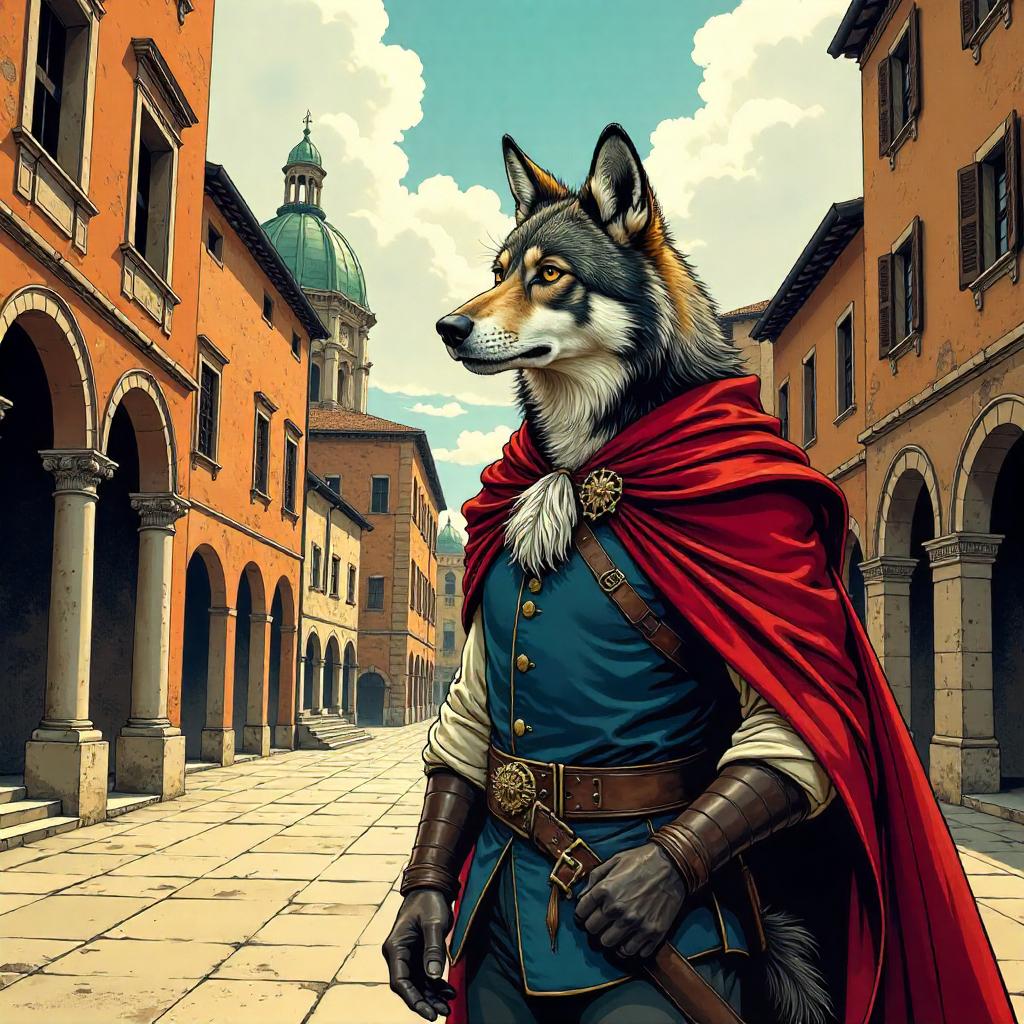 Lupine Vigilante in Renaissance Italy