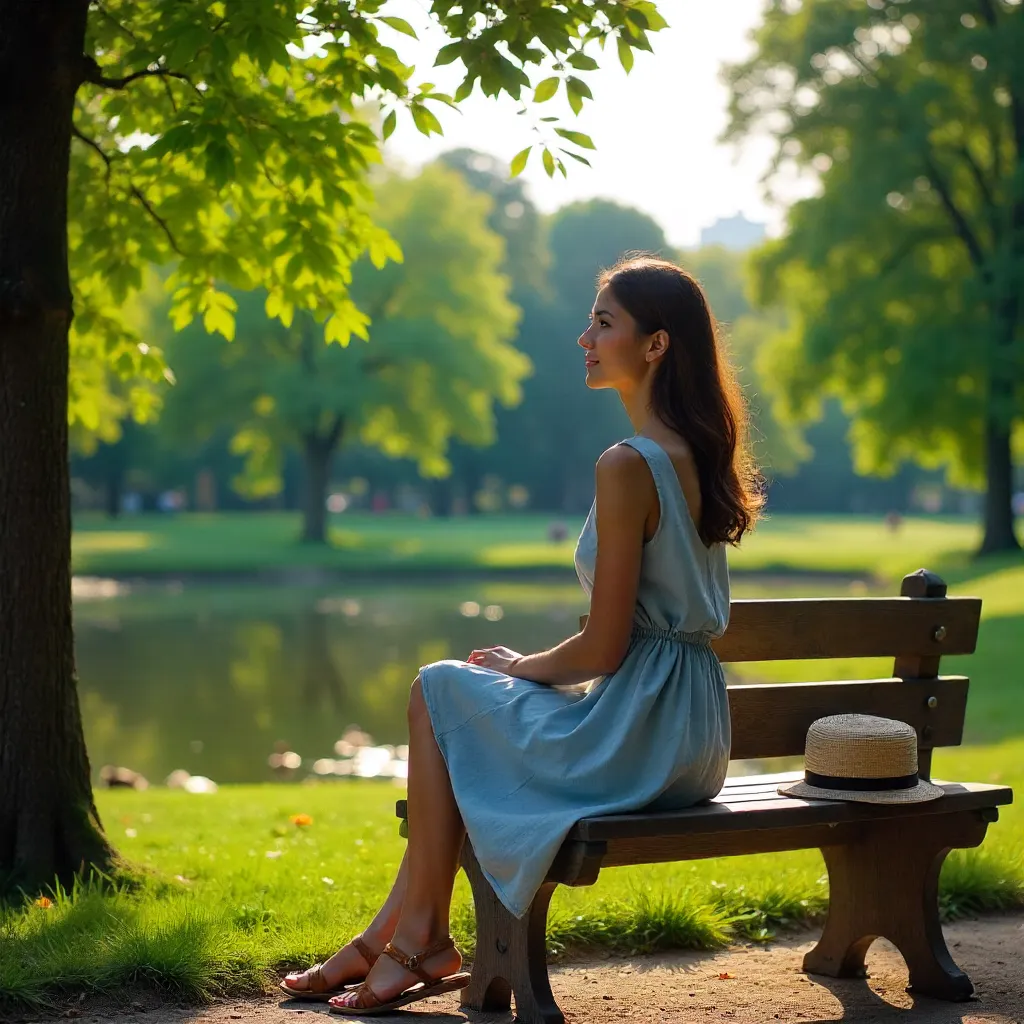 Quiet Moment in Stuttgart Schlossgarten