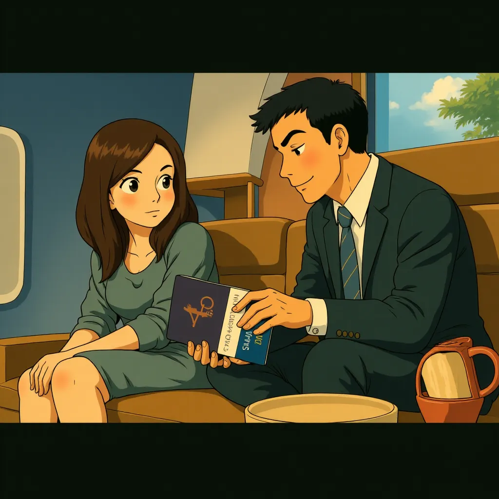 Chiwetel Ejiofor and Thandiwe Newton in 2012 (2009) - Anime style