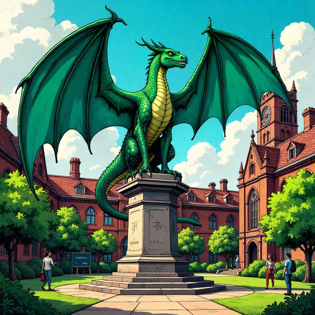 Wyvern on Campus: A Comic Book Uni Clash