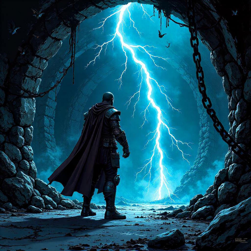 Lightning in the Dungeon: A Comic Noir