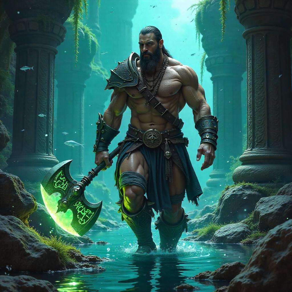 Barbarian of Atlantis: Depths of War