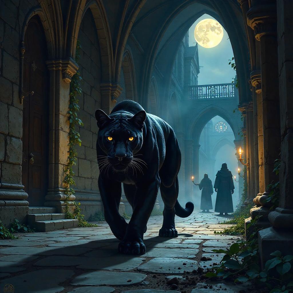 Panther in a Monastery: Night of Silent Cloisters
