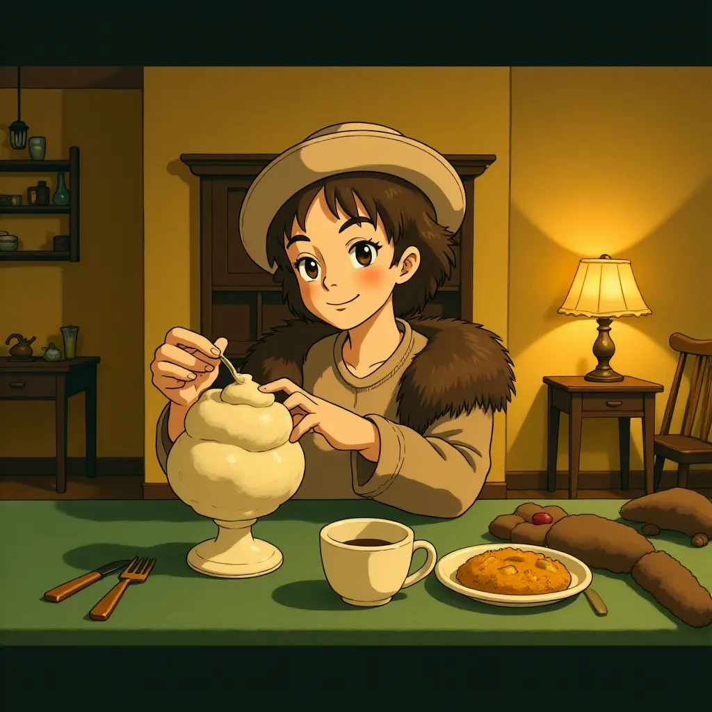 Helena Bonham Carter in The King's Speech (2010) - Anime style
