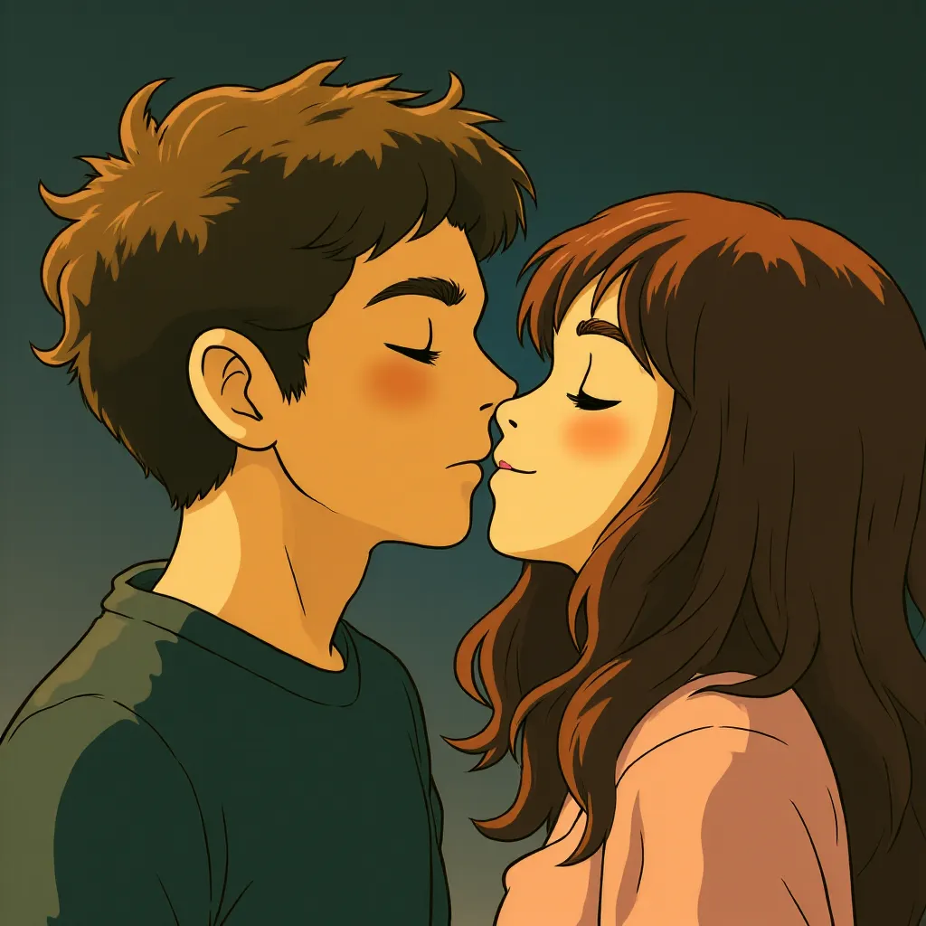 Michael Cera and Mary Elizabeth Winstead in Scott Pilgrim vs. the World (2010) - Anime style