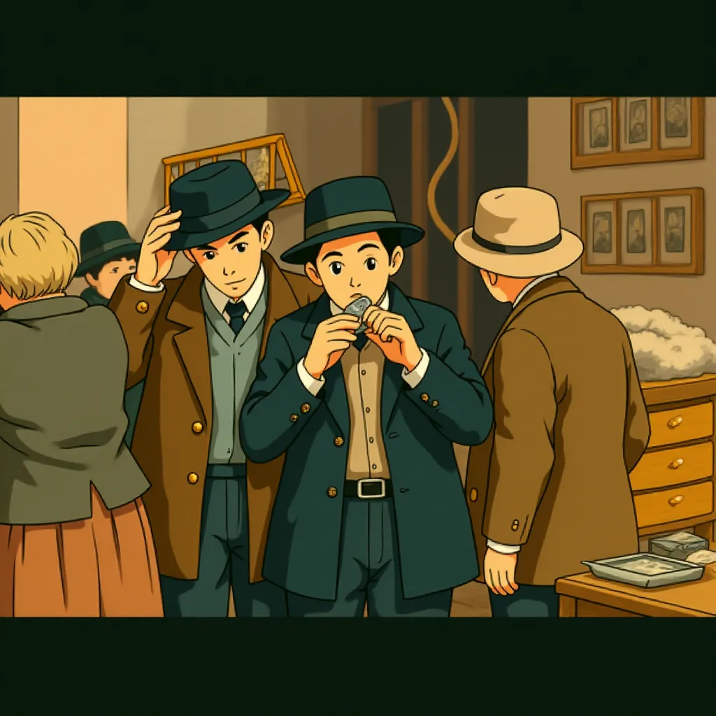 Jude Law and Robert Downey Jr. in Sherlock Holmes (2009) - Anime style