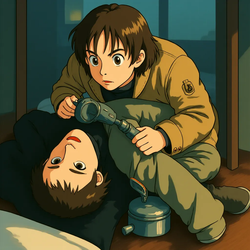 Scott Speedman in Underworld: Evolution (2006) - Anime style