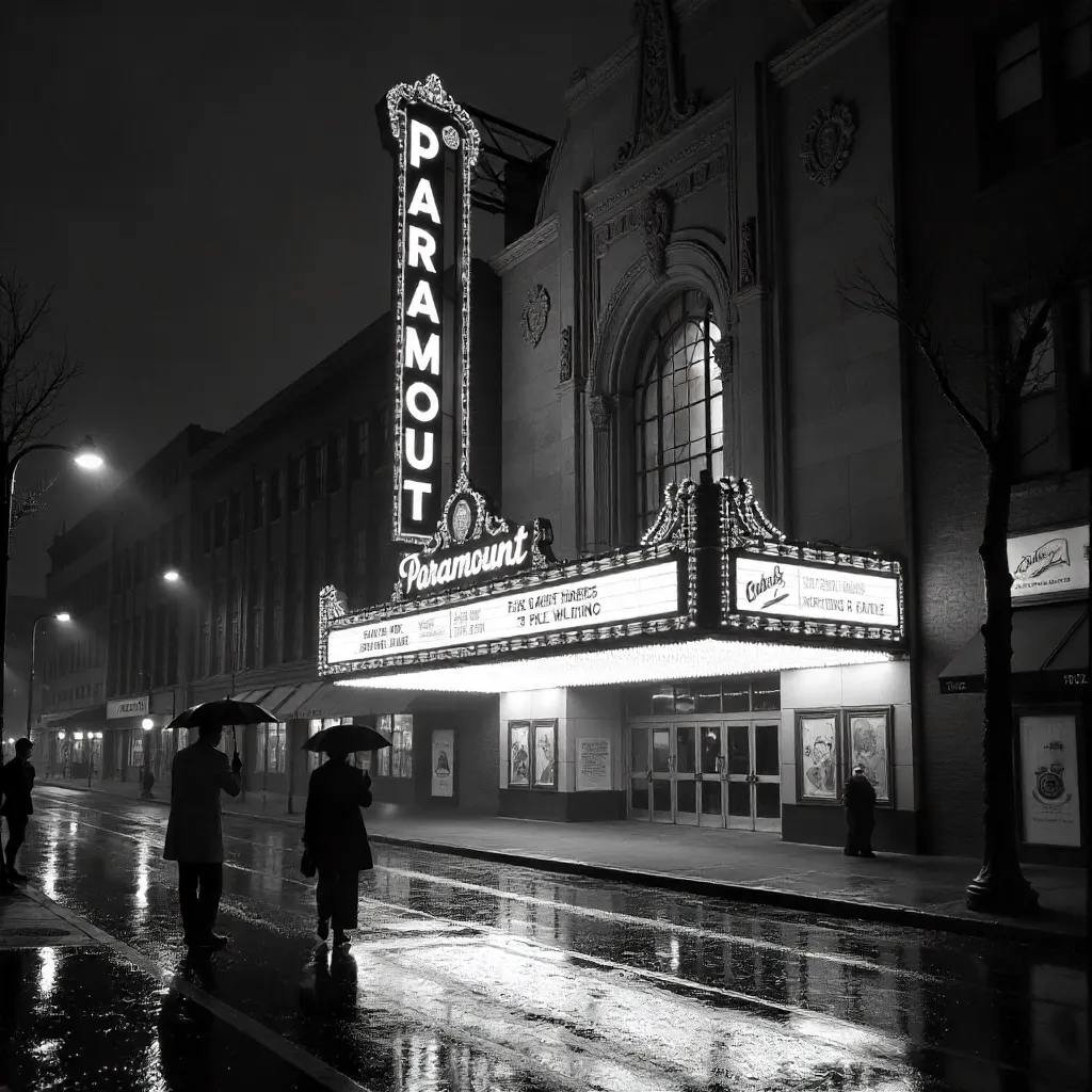 Rainy Noir at the Paramount Theatre