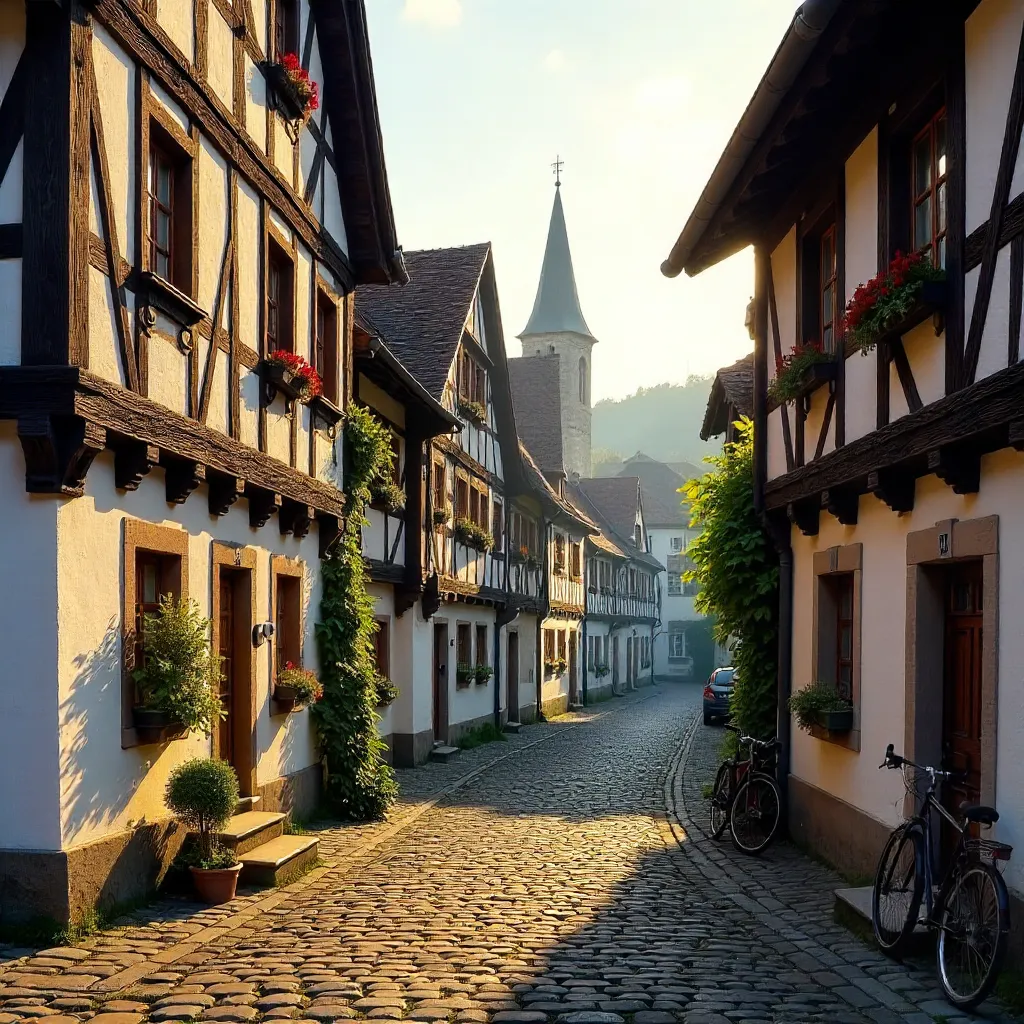 Timber-Framed Quedlinburg Old Town Walk