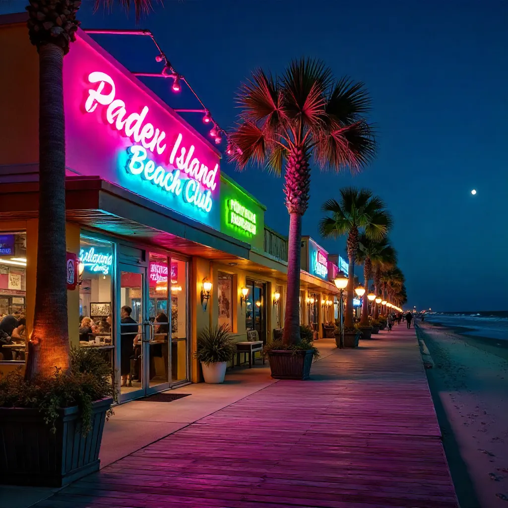 Neon Night at Padre Island Beach Club