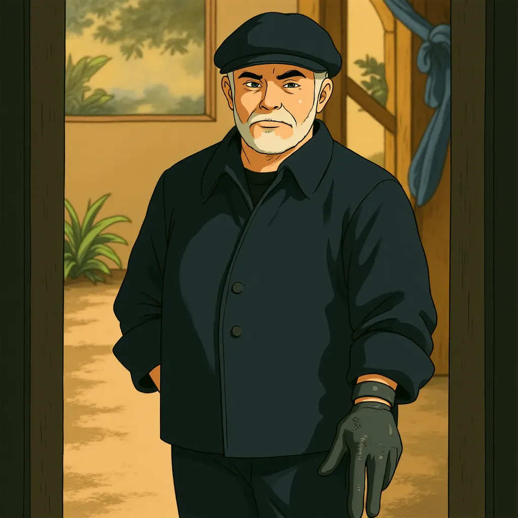 Richard Dreyfuss in RED (2010) - Anime style