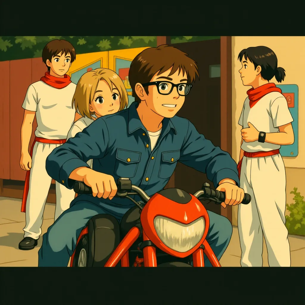 Tom Cruise and Cameron Diaz in Knight and Day (2010) - Anime style