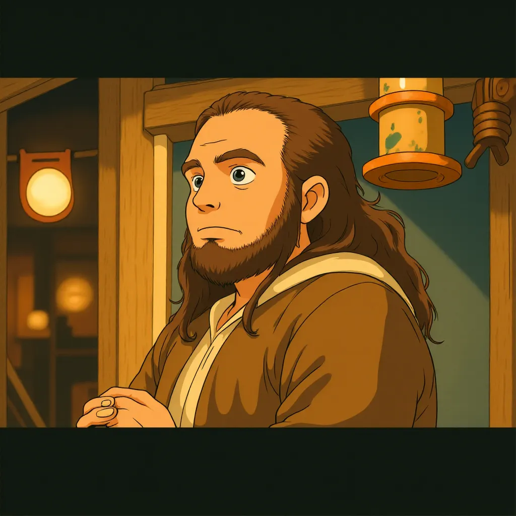 Lee Arenberg in Pirates of the Caribbean: Dead Man's Chest (2006) - Anime style