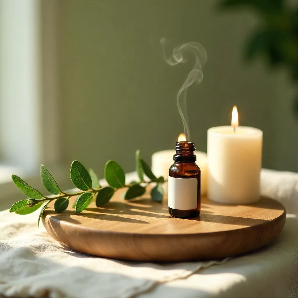 Tranquil Eucalyptus Aromatherapy Setup