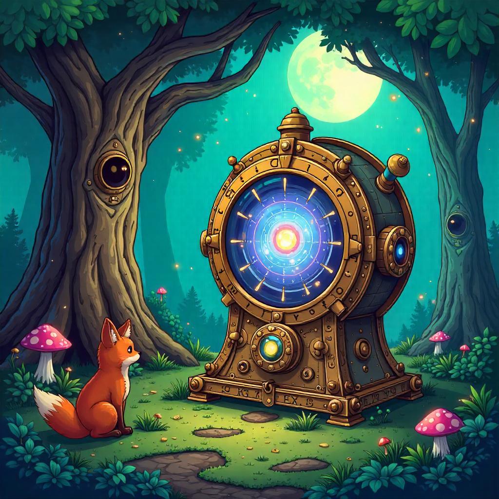Time Machine in an Enchanted Grove