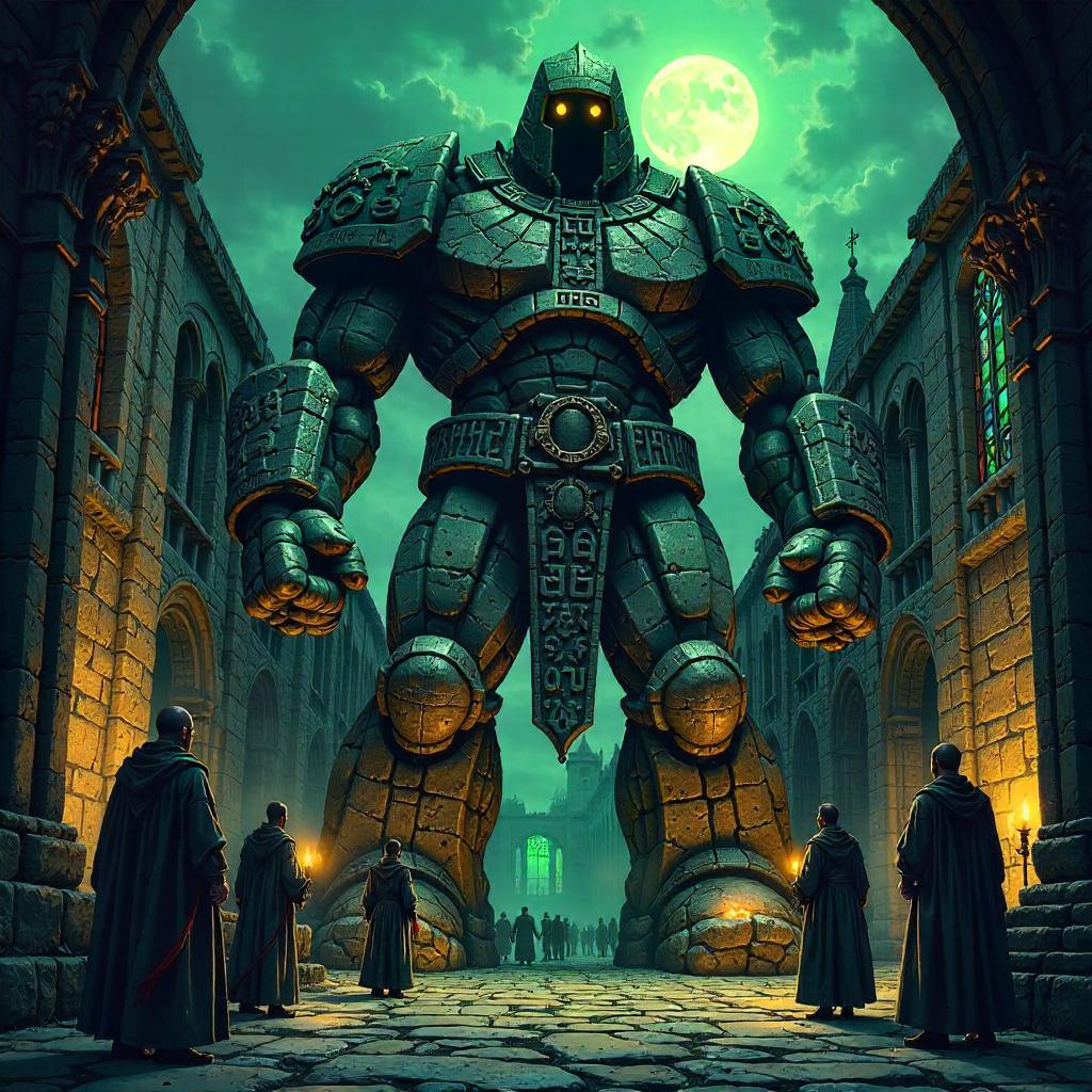 Golem of the Monastery: Comic Book Chronicle